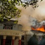 Penampakan Kantor Bupati Pohuwato Dibakar Massa karena Unjuk Rasa Tak Digubris