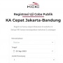 Uji Coba Kereta Cepat Jakarta Bandung Daftar Dimana? Ini Link, Cara dan Syarat Ketentuan