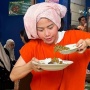 Sentil Codeblu, Farida Nurhan Buktikan Kotoran Udang Boleh Dimakan