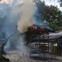 Viral Video 2 Pondok di Pulau Datok Terbakar Akibat Warga Bakar Sampah