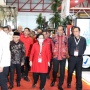 Sebelum Rakernas, Megawati Soekarnoputri Jemput Presiden Jokowi dan Wapres Maruf Amin Ditemani Prananda