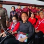 Dengan Boogie Car, Megawati, Ganjar dan Prananda Menuju Ruang Pameran Pangan