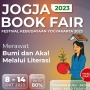 Vakum Gegara Covid-19, Jogja Book Fair kembali Digelar Kolaborasi dengan FKY