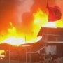 Video Detik-detik Kebakaran Gudang Rongsok di Pasar Kliwon Solo, Terdengar Jeritan Kepanikan Warga