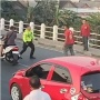 Viral Pria Tantang Duel Polisi, Sampai Nekat Menendang Petugas di Solo