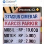 Viral Tarif Parkir di Stasiun Cimekar Bandung Bikin Heran, Turunkan Penumpang Bayar Rp2 Ribu