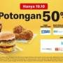 Promo Makanan dan Minuman 10.10 Lengkap: Janji Jiwa, McD, Subway, Yoshinoya, Burger King dan ichiban Sushi