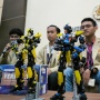 Mahasiswa UGM Ubah Limbah Korek Api jadi Transformer dan Wayang