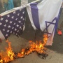 FPI dan PA 212 Aksi Bela Palestina di Jakarta, Bendera Israel-AS Diinjak-injak hingga Dibakar