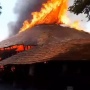 Kafe di Bypass Pandaan Terbakar, Semua Bangunan Ludes