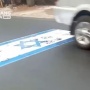Viral Jalanan di Malang Ditempeli Stiker Bendera Israel