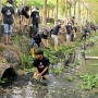 Petani Tebu dan Pengrajin Tahu Tempe Gelar Aksi Sosial Normalisasi Anak Sungai Musi