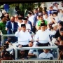 Naik Mobil Jeep Terbuka, Surya Paloh Kawal Anies-Muhaimin Berangkat Daftar KPU
