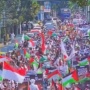Gelar Aksi dengan Tajuk 'Jawa Barat Dukung Palestina', Ribuan Umat Islam Datangi Kota Bandung