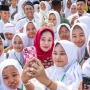 Hadiri Peringatan Hari Santri, Puan Yakin Santri Ikut Berperan Jaga Persatuan di Tahun Politik
