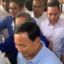 Dikawal Pasha Ungu! Prabowo dan Gibran Disambut Meriah oleh Relawan di GBK
