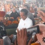 Datang ke Pasar Rumbia, Jokowi Disambut Teriakan Nama Gibran