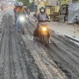 Viral Bentor hingga Truk Trailer Terjebak Jalan Cor Masih Basah di Jombang Bikin Geram