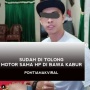 Viral Cerita Warga Pontianak Beri Tumpangan ke Teman Kerja, Motor dan HP Malah Hilang