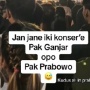 Viral Relawan Ganjar Pranowo Bikin Konser di Kudus, Penontonnya Malah Teriak Prabowo Subianto