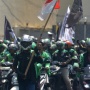 Kompak Mau Geruduk Istana Negara, Ribuan Aparat Dikerahkan Jaga Ketat Demo Massa Ojol-Kurir Hari Ini