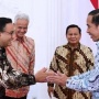 Beda Gestur Anies saat Salaman dengan Jokowi dan Surya Paloh, Lebih Tunduk ke Ketum Partai?