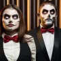 9 Potret Nathalie Holscher dan Ladislao Camara Rayakan Halloween, Pede Naik Motor Pakai Kostum Seram