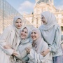 OOTD Natasha Rizky, Dian Ayu Lestari, Ratna Galih dan Nina Zatulini SaatLiburan Bareng ke Eropa: Sahabatan Cakep Semua!