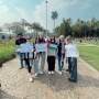 7 Potret Artis Ikut Aksi Bela Palestina: Dari Aaliyah Massaid hingga Rebecca Klopper