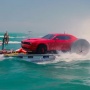 Konten Kreator Modifikasi Mobil Dodge Challenger Bertenaga Buas Jadi Perahu