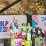 Selamat! Ganda Campuran Arya Saloka/Ziva Magnolya Menang di Tepok Bulu 2023