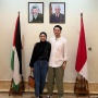 Motor Langkanya Resmi Terjual, Ananda Omesh Serahkan Hasil Lelang ke PMI dan Kedubes Palestina