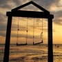 Nikmati Sunset di Pantai Duta dengan Udara Sejuk Hutan Mangrove dan Cemara