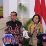 Tepis Isu Mundur, Menkeu Sri Mulyani usai Rapat di Istana: Ini Saya Kerja