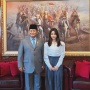 Penampilan Fuji saat Makan Siang Bareng Prabowo Jadi Sorotan, Warganet: Tumben Bajunya Sopan