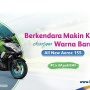Kenali Warna Baru Yamaha All New Aerox 155 dan Ajukan Pembiayaannya di BAF!