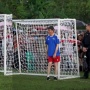 Momen Jokowi Main Sepakbola Jadi Kiper, Kebobolan 1 Gol dan Selamatkan Gawang 2 Kali