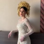 Sah Jadi Menantu Wakapolri, Kebaya Akad Nikah Asyifa Dewi Ternyata Rancangan Desainer Ini