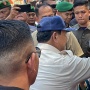Resmikan Sumber Air Bersih di Kuningan, Menhan Prabowo Disambut Histeris Emak-emak