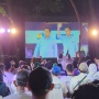 Pendukung Anies Baswedan Soraki Gibran Tiap Muncul di Layar Saat Nobar Debat Cawapres