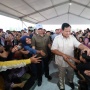 Begini Gaya Prabowo Subianto Saat Blusukan ke Cilincing Jakarta Utara