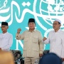Hadiri Doa Santri untuk Negeri di Ponpes Genggong, Prabowo Disambut Seruan "Presiden"