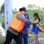 Cooling System Warga, Kapolres Siak Turun Langsung Tinjau Lokasi Banjir dan Evakuasi Warga