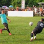 Momen Gibran Main Samsul Mini Soccer Bareng Raffi Ahmad di Maluku