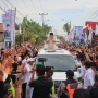 Prabowo ke Palembang, Disambut Tangisan Emak-emak hingga Driver Ojol: Perjuangannya Hebat, Mentalnya Kuat