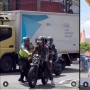 Pemotor Kabur dari Razia Knalpot, Temannya Malah Ditinggal, Definisi Nggak Setia Kawan!
