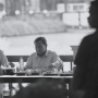 Prabowo Makan Siang Bareng Rakyat Kecil di Deli Serdang