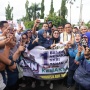 Anies Bikin Heboh Lampung, Ribuan Relawan Sambut Kedatangannya di Bandara Radin Inten II