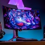 ROG Swift OLED PG34WCDM, Monitor Gaming Layar Lengkung 800R Ultrawide 34 Inci