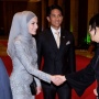 Potret Anisha Rosnah Tampil ke Publik Usai Menikah, Bikin Pangling Kenakan Hijab